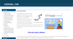 Desktop Screenshot of coenzima.com
